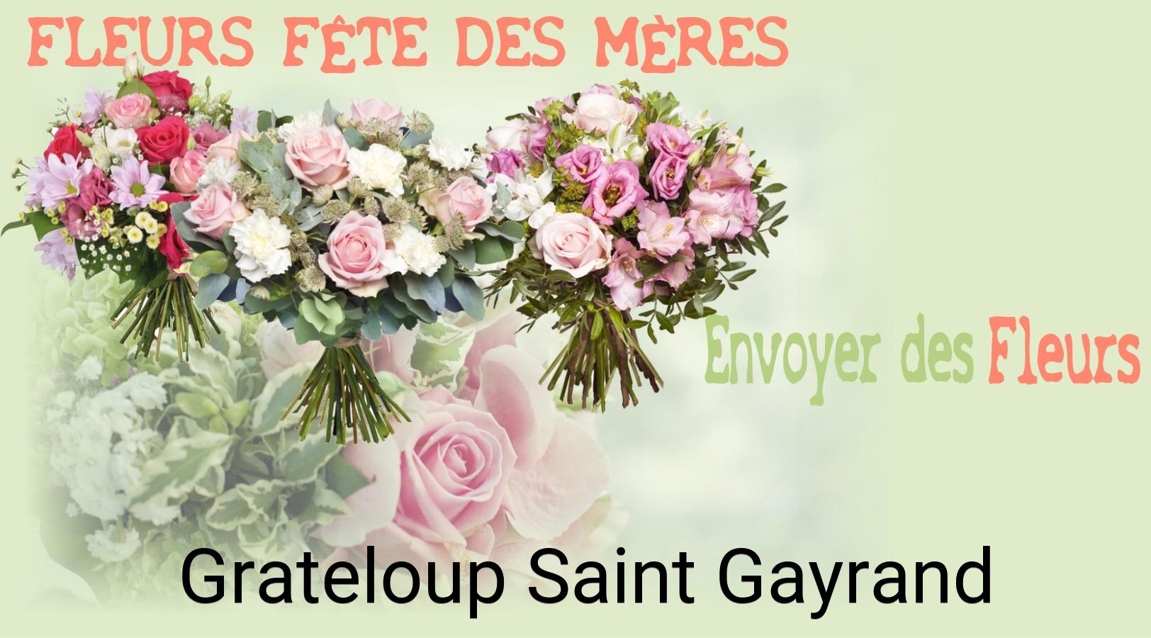 Bouquet de Fête des Mères livré à Grateloup-Saint-Gayrand